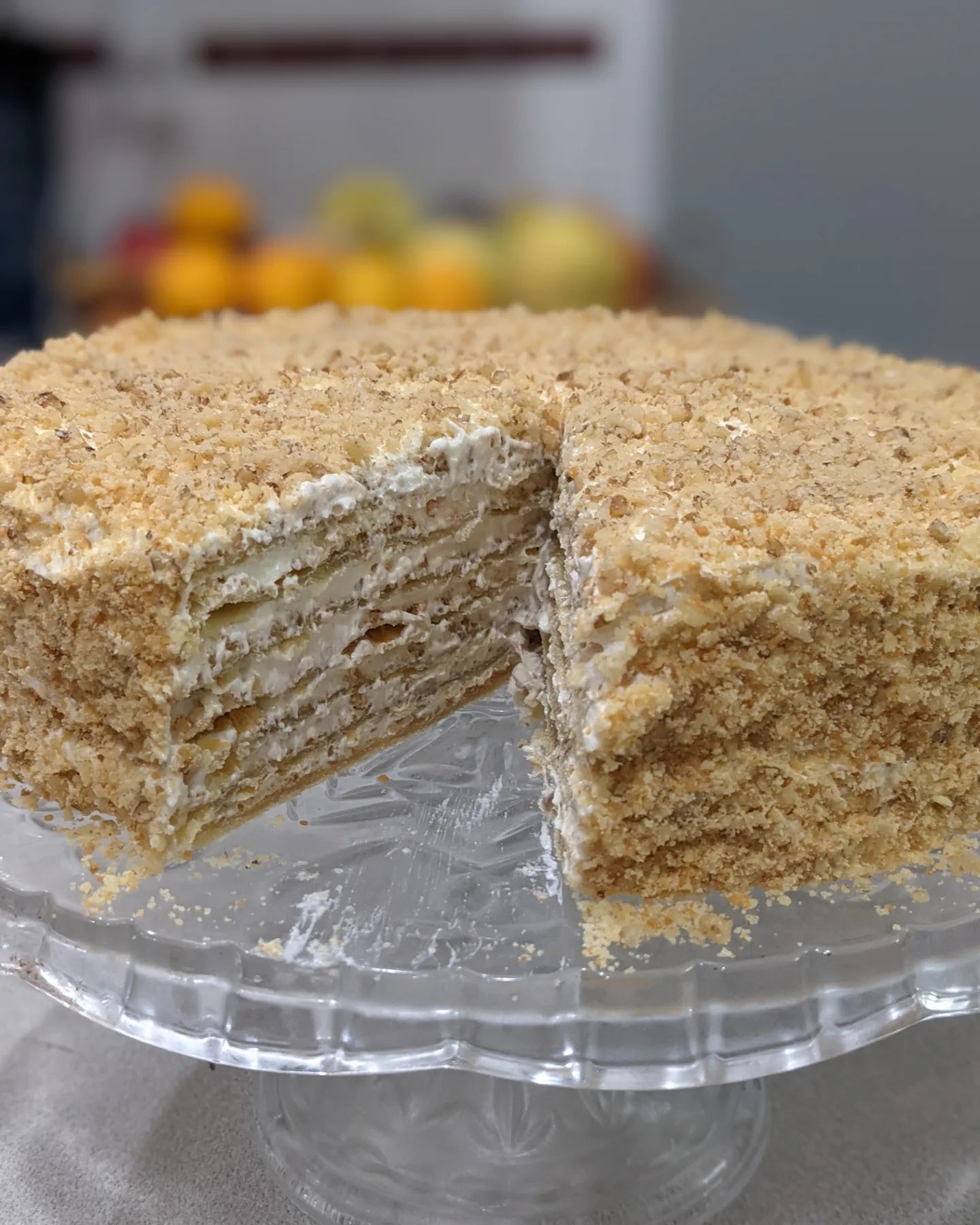 NAPOLEON CAKE {MOSAIC EDITION}