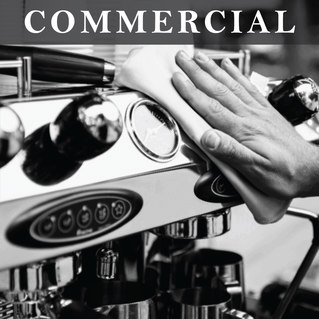 COMMERCIAL ESPRESSO MACHINE & GRINDER | DESCALING & CLEANING + ADJUSTMENT